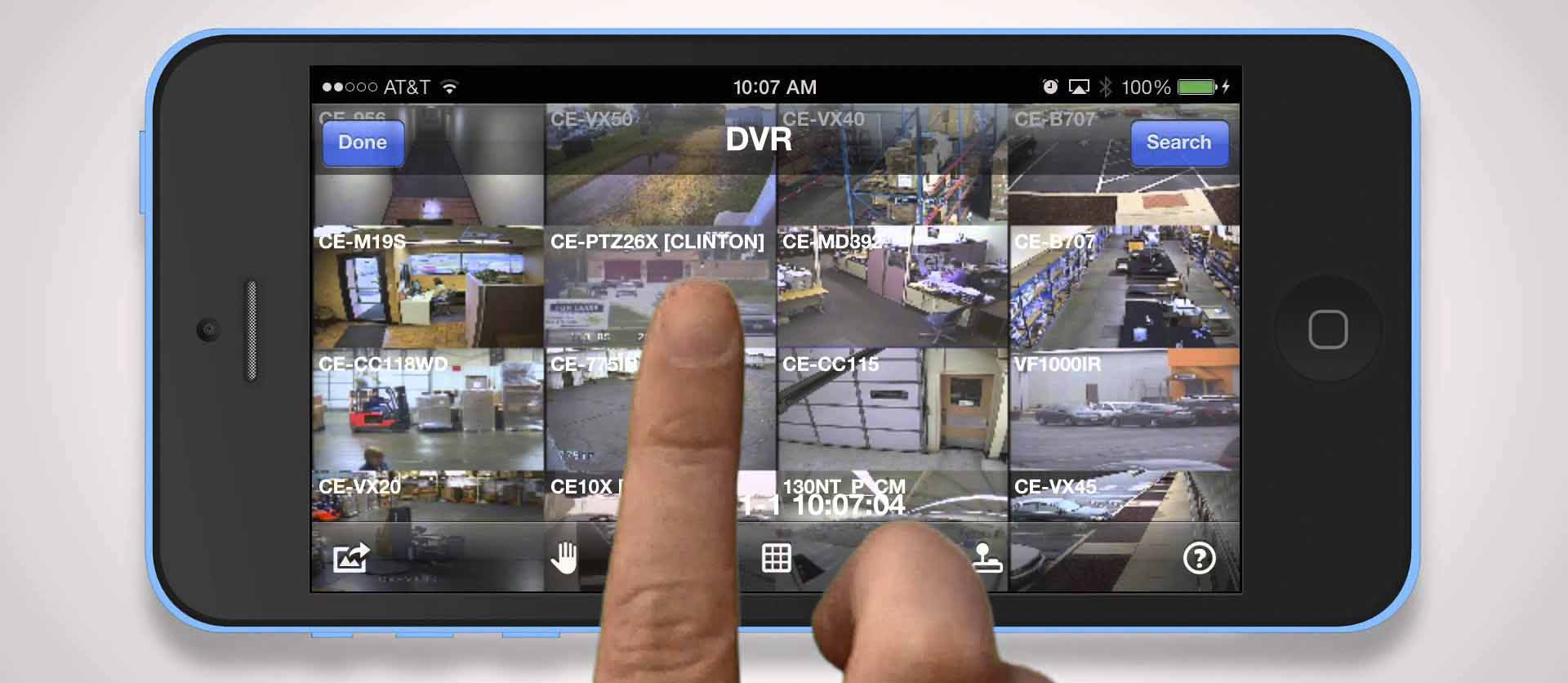 Monitored CCTV Smartphone App
